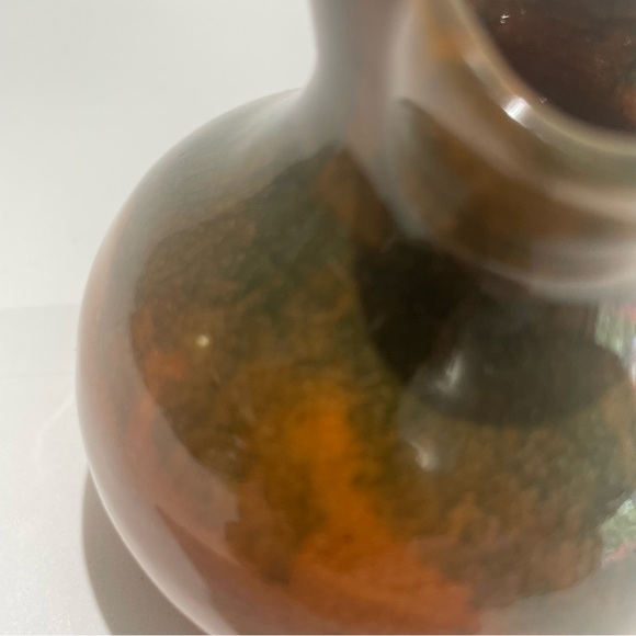 Small vintage INEKE art Pottery Victoria BC Canada VASE mcm Ceramics - Picture 3 of 5